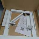 Air Conditioner Bracket,Air Conditioner Support Bracket,No Drilling and No Tools Required, Heavy Duty Steel Construction Holds Up to 200 lbs, with Installation Instruction Manual