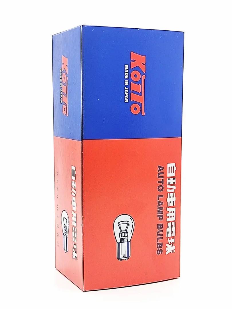 Koito 82061 P21/4W 12V 21/4W Bulbs, Narva 17881 Equivalent, Yellow, 10 Pcs