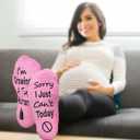 Sorry I Cant Today I'm Growing A Tiny Human Socks, Pregnancy Socks Funny For Mom To Be, Mother To Be Gifts For New, Gifts For Pregnant Daughter, Birthday For Expecting Moms, First Time Moms (Pink)