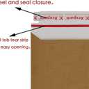 Xxcxpark 20 Pack brown Kraft Rigid Mailers, 7.5x9.5 inches Self Seal Photo Document Mailers Premium Cardboard Keep Flat Envelopes for Photos, Pictures, Papers CD