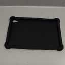 Case for Urao C107 Tablet, Kids Friendly Soft Silicone Adjustable Stand Cover for Urao C107 10.1 inch Tablet (Black)