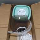 Portable Small Washing Machine,13L Capacity Foldable Mini Washer,Ideal for Baby Clothes, Underwear & Small Items. Perfect for Apartments, Dorms, RVs & Travel (Green)