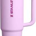 STANLEY Quencher ProTour Flip Straw Tumbler with Leakproof Lid 30 oz | Built-In Straw & Handle | Cupholder Compatible for Travel | Insulated Stainless Steel Cup | BPA-Free | Soft Orchid