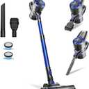 UML0 Cordless Vacuum Cleaner,8in1 Lightweight Stick Vacuum with Powerful Suction,SelfStanding,40 Mins Max Runtime,Rechargeable Vacuum Cleaners for Home,Hardwood Floor,Carpet,Pet Hair (Charcoal)