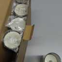 Flameless LED Candles with Timer 5 Pc Flickering Flameless Candles for Romantic Ambiance and Home Decoration Stable Acrylic Shell,with Embedded Star String，Battery Operated Candles, Grey