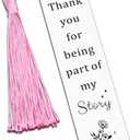 Teacher Appreciation Gifts in Bulk, School Counselor Gifts, Thank You Teacher Gift, Teachers Appreciation Bookmark, Thank You for Being Part of My Story for Teacher, End of Math Mentor Teachers Gift