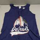 Vintage Detroit Baseball Lover Men Women Game Day Tank Top, Size S
