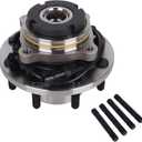 PAROD 515057 Front Wheel Bearing Hub Assembly Fit for 1999-2004 Ford F-250 Super Duty/F-350 Super Duty/F-450 Super Duty/F-550 Super Duty Passenger&Drive Side (4x4 8 Lug w/ABS)