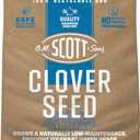 O.M. Scott and Sons Clover Seed - Lawn Seed Grows a Naturally Low Maintenance, Drought-Tolerant Lawn, 1,000 sq. ft., 2 lb.