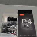 Kingslim D4 Dual Dash Cam with Built-in WiFi GPS, Front 4K/ 2.5K Rear 1080P for Cars , 3" IPS Touchscreen 170° FOV Dashboard Camera with Sony Starvis Sensor, Support 256GB Max