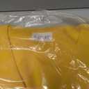 FtyFty Unisex Adult Matte Graduation Cap and Gown Tassel Set (Yellow)