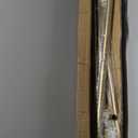 Antique Gold Curtain Rods 2 Pack, Single Curtain Rod for Window 48-84 Inch, Room Darkening Wrap Around Window Curtain Rods, Adjustable 1-Inch Telescoping Drapery Rod