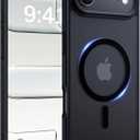 Magnetic for iPhone 17 Air Case, [Anti-Slip] [Military-Grade Drop Protection] [Camera Protection] Skin-Friendly Slim Matte Shockproof Protective for iPhone 17 Air Phone Case, Black