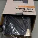 Space Heaters for Indoor Use, 1500W Electric Heater with Thermostat, 70 Oscillation, Remote Control, 3 Modes, 12H Timer, Portable Heater for Bedroom, Office, Home (Gold)