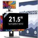 [2-Pack] 21.5 Inch Computer Privacy Screen Filter for 16:9 Widescreen Monitor, Removable Eye Protection Anti Glare Blue Light Filter Privacy Shield, Anti Scratch Anti Spy Screen Protector Film 21.5 In