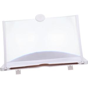 Phone Screen Magnifier with Viewing Angle Cellphone Stand for Hands Use Lightweight Portable Enlarger for Movies and Gaming at Home