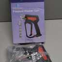 RIDGE WASHER Pressure Washer Gun 5000 PSI, 12 GPM, High Pressure Spray Gun with 1/ 4" Quick Connector, 3/ 8'' Quick Connect, M22-14 mm and M22-15 mm Fitting