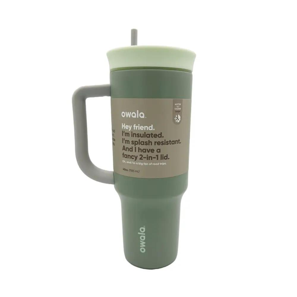 Owala® 40 oz Travel Tumbler SS Sagebrush