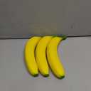 Artificial Banana Plastic Fruit Plastic Banana Faux Fruit Decor Realistic Props Home Kitchen Decor 4pcs