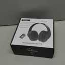 WallarGe Wireless Bluetooth Headphones for TV Watching, Comfortable for Seniors with Bluetooth 5.3, Easy Setup Headphones with USB Transmitter, 25 Hours Play and No Audio Delay