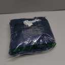 Wrap Around Dust Ruffle Bed Skirt - Navy Blue - Twin/Twin XL Size Beds with 12 Inch Drop - Elastic Strap - Adjustable Pleated Bedskirt with Brushed Fabric and Wrinkle Free - Women, Men, Kids & Teens