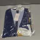 HVT Women's 2025 Summer Halter Neck Floral Print Maxi Dress Wedding Guest Party Sleeveless Bodycon Long Dresses (Blue, XXL)