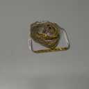 Hicarer 3 Yards Resin Rhinestone Ribbons for Graduation Cap Decorations Wedding Self Adhesive Glitter Resin Diamond Crystal Ribbon Craft DIY Bag Shoes Clothes(0.4 Inch,Gold Base with Yellow)