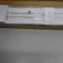 LazBlinds Cordless 1" Vinyl Mini Blinds, 29" W x 72" H, White