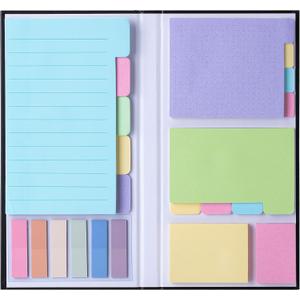 Mr. Pen- Sticky Notes Set, 410 Pack, Ruled, Dotted & Blank Notes with 150 Index Tabs, Divider Sticky Pads for Bible Study, Office, School, Planning, Journaling & Organization (Pastel)