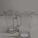 US Acrylic 64oz Bistro Clear Pitcher | Set of 2 Beer Pitchers | Reusable, BPA-free, Made in the USA, Indoor and Outdoor Pitcher Set for Water, Lemonade, Juice, Soda Pop, and Beer