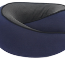 Travel Pillows for Airplanes,2025 New Neck Travel Pillow – Memory Foam Neck Pillow with 360° Support,Compact & Ergonomic for Airplane,Car,Office & Home,Stowable Travel Pillow for Adults (Dark blue)