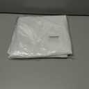 Horaldaily White Tablecloth 60120 Inch Rectangular, Stain and Wrinkle Resistant Washable Table Cloth, Decorative Polyester Table Cover for Party Picnic Dinner Decor