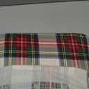 Comfort Spaces Cotton Flannel Sheets King Size, Ultra Soft Flannel Sheet Set with 14" Elastic Pocket , Plain Print Warm Flannel Bedding, Scottish Plaid Red 4 Piece