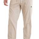 JMIERR Mens Casual Lightweight Pants Stretch Elastic Waist Drawstring Jogging Sweatpants Pants, 32 (S)