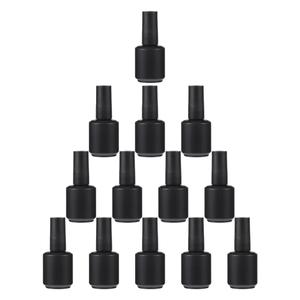 Beaupretty 13pcs Nail Polish Bottles Brush Empty Nail Gel Container for Personal and Lightweight and Space-saving Storage