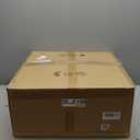 Chansim 20" Caged Ceiling Fan with Light, Flush Mount Fandelier Farmhouse Style, Low Profile Ceiling Fan with Remote, 6 Speeds and Reversible for Bedroom, Kitchen, Dining Room, Brown