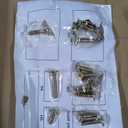 Queen Size Bed Frame with Wingback Headboard, Linen Upholstered Platform Bed Frame with Button Tufted Headboard, Wooden Slats Support, No Box Spring Needed, Easy Assembly, Dark Grey