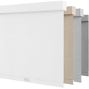 NUTRO CHILL Blackout Window Blinds Cordless, Spring System Window Shades with UV Protection Thermal Insulated Linen Fabric, Roller Blinds for Home Office(44''x72'', Light Grey)