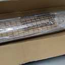 UNISHADES Cordless Bamboo Roman Shades for Windows, Blinds Size (34.5" W ×48" H) Colour (Highfield Teak)