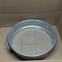 19'' Extra Large Soil Sifter with Handles, Compost Sifter for Gardening, Dirt Sifter,Rock Sifter,Garden Sieve for Compost Dirt Rocks Pellet Gravel Sand Leaves,Garden Tool 19" x19"x4.3" with 1/4" Mesh