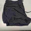 Aleumdr Womens 3" Waistband Swimsuit Bottom Boy Shorts Swimming Panty (Black, M)
