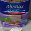 Always Discreet Adult Diapers for Women, Incontinence Underwear, Postpartum Essentials, Disposable Briefs, Max Absorbency, Bladder Leak Protection, Small/Medium, 84ct