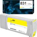 831 831A Ink Cartridge Yellow CZ685A Replacement for Latex 310 315 330 335 360 365 370 570 Printers (1-Pack, 775ml)