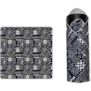 PGYTECH Protective Wrap, Anti-scratch Lens Camera Wrap, Lens protector, Magic Self-Adhesive Cloth Protective Camera Wrapper for DSLR/Camera Lens/Phone/Accessories (13.7 x 13.7 inch, Geometry)