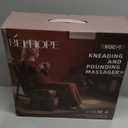 Back Massager with Heat, Cordless Back and Neck Massage for Pain Relief Deep Tissue, 4D Shiatsu and Percussion Massage Pillow, Lower Back Massager for Office,Gifts for Christmas Women Men, Black