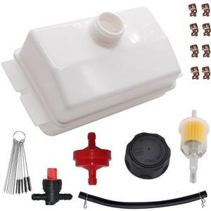 Fuel Tank With Cap Fit for Craftsman 184900 105738X 109202X 532184900 532109202Replace for Husqvarna Poulan Pro Roper Sears