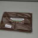 Chocolate Bar Molds Silicone Non Stick 2 Pack,Deep Dubai Granola Candy Stuffed Bar Mold for Filling Knafeh Pistachio Chocolate Bar (Triangle Shapes) (6 Squares Triangle, Brown Red2 pcs)