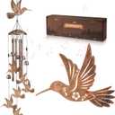 Hummingbird Wind Chimes for Outside,Gardening Gifts for Bird LoverWomenMen/MomBirthday Party Decorations,Memorial Gifts,Wind Chimes OutdoorsIndoors,Room,Home,Wall,Garden,Patio,Yard Decor