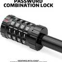 AUTOBOTS Hitch Pin Lock - Keyless Combination Locking Hitch Pin - Patented Trailer Hitch Lock for 2 Inch Receiver, Weatherproof, Anti-Theft Tow Hitch Lock