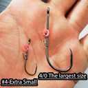 Grombolar Live Shrimp Hook Set,Freshwater/Saltwater Fishing Gear,Fishing Lures,Ideal for Catfish,Groupers, Bass,Trout & More